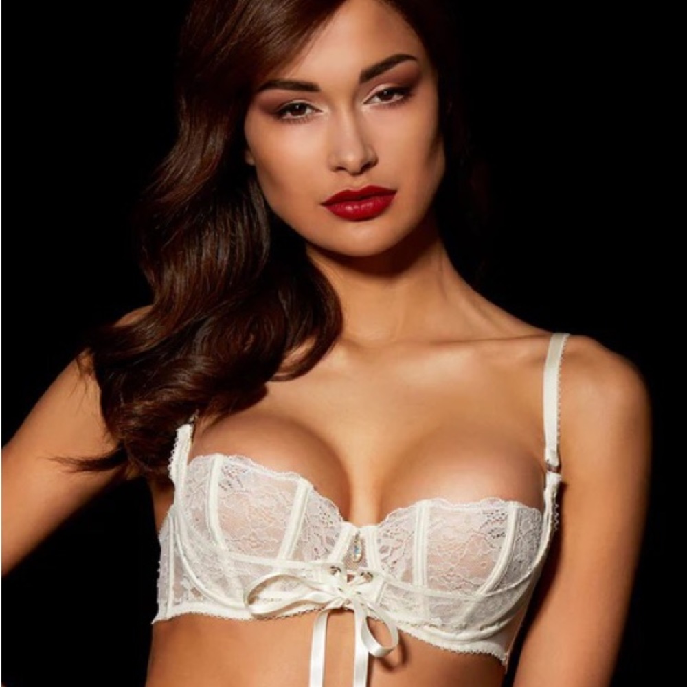 Honey Birdette Rebecca Ivory Bra